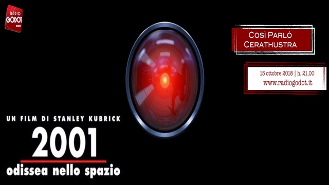 In radio per parlare di 2001 ODISSEA NELLO SPAZIO e di Intelligenza artificiale