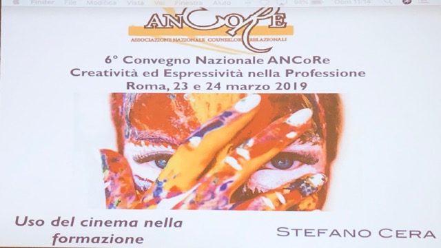 Laboratorio “Uso del cinema nella formazione” al Convegno di ANCoRe